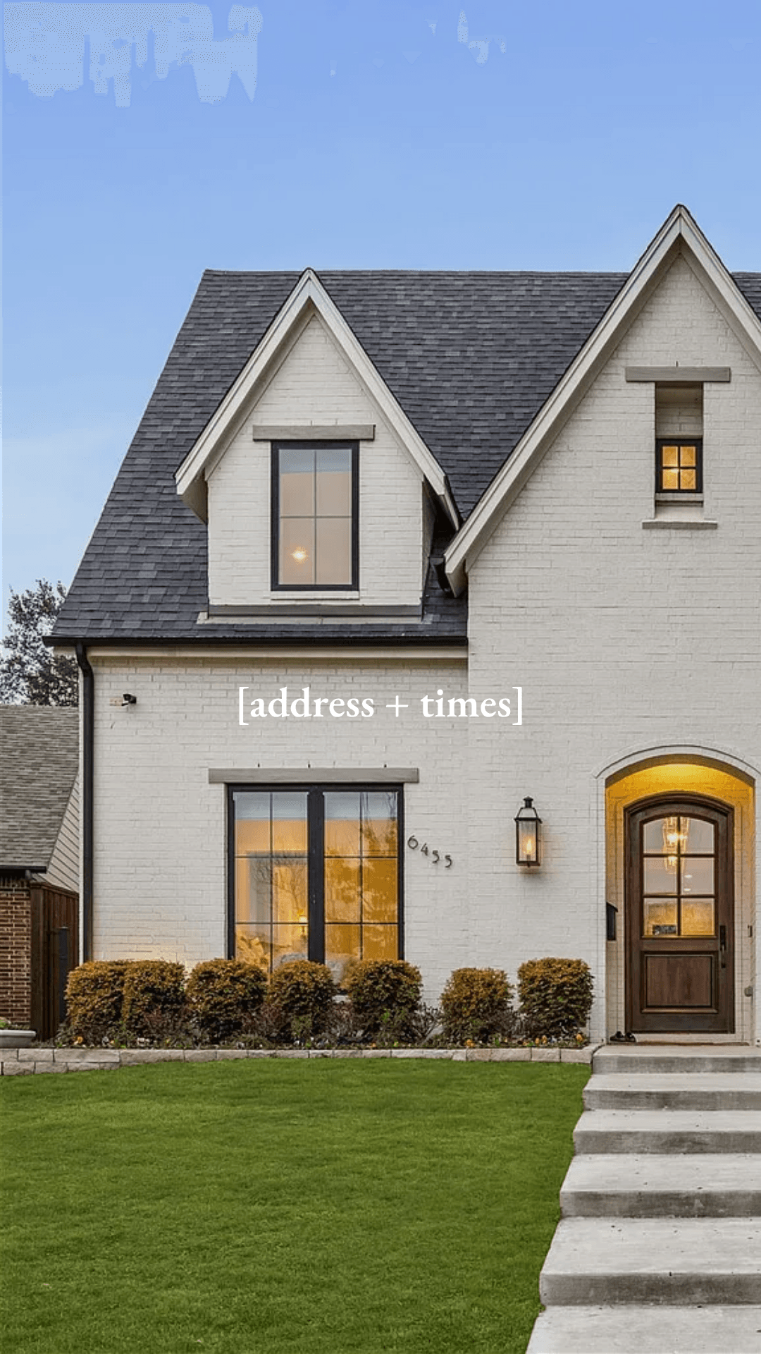 Modern house exterior